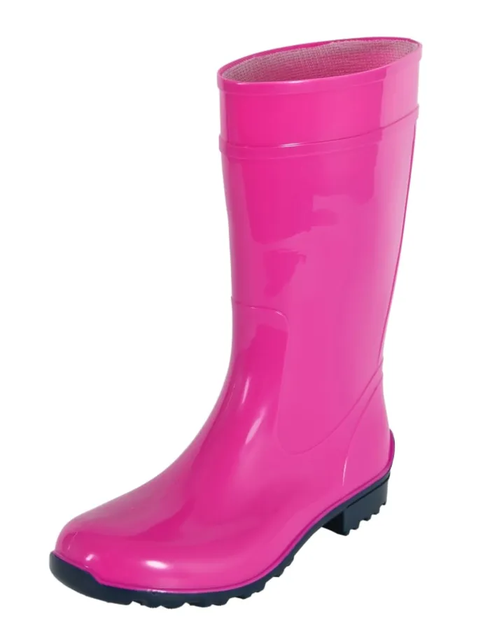 Gummistiefel de Störtregen in fuchsia
