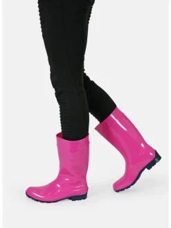 Gummistiefel de Störtregen in fuchsia