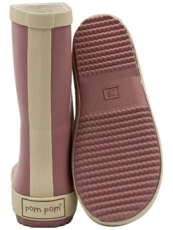 Gummistiefel in Altrosa