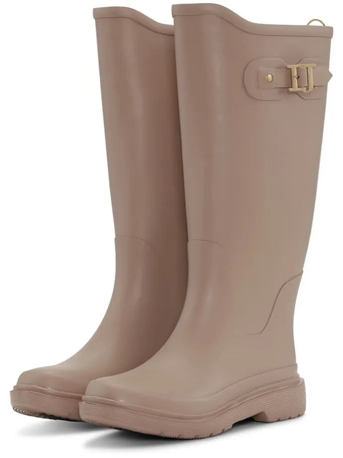 Gummistiefel in Beige