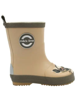 Gummistiefel in Beige