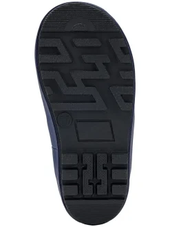 Gummistiefel in Beige/ Dunkelblau