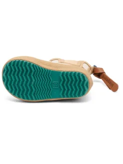 Gummistiefel in Beige/ Weiß