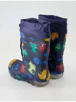 Gummistiefel in Blau