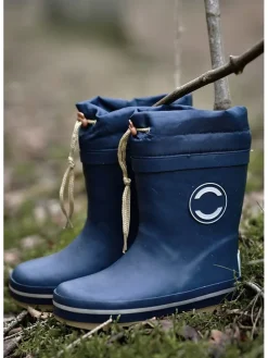 Gummistiefel in Blau