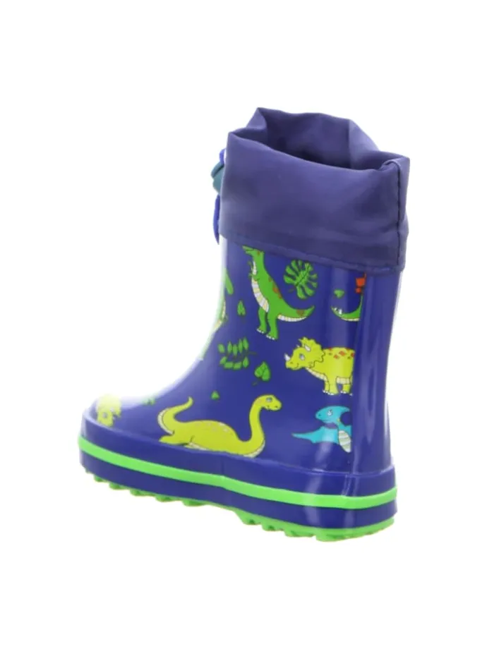 Gummistiefel in Blau