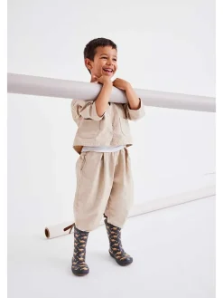 Gummistiefel in Braun