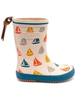 Gummistiefel in Creme