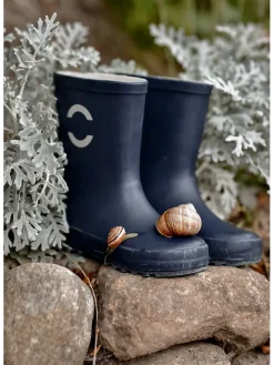 Gummistiefel in Dunkelblau