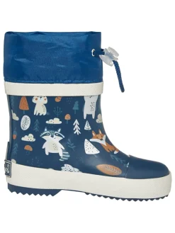 Gummistiefel in Dunkelblau