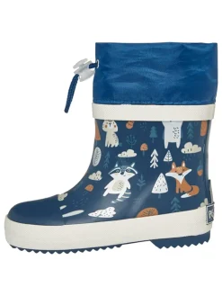 Gummistiefel in Dunkelblau