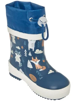 Gummistiefel in Dunkelblau