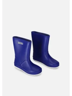 Gummistiefel in dunkelblau