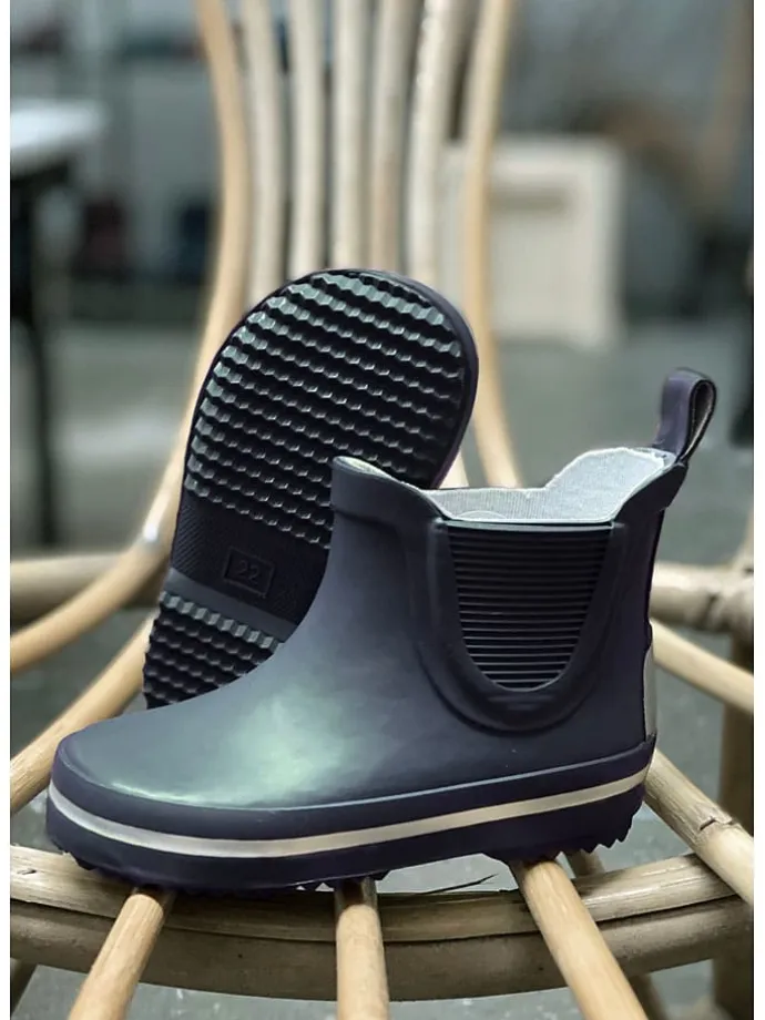 Gummistiefel in Dunkelblau
