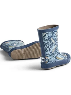 Gummistiefel in Dunkelblau