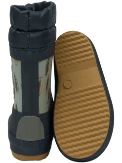 Gummistiefel in Dunkelblau