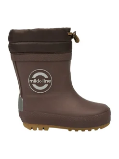 Gummistiefel in Dunkelbraun