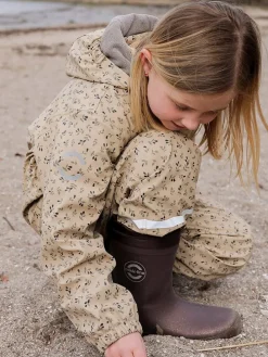 Gummistiefel in Dunkelbraun