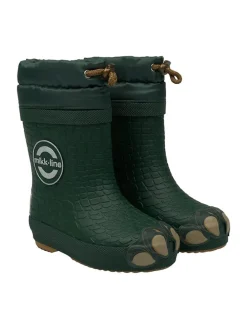 Gummistiefel in Dunkelgrün