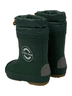 Gummistiefel in Dunkelgrün