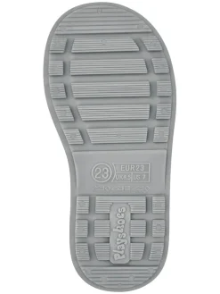 Gummistiefel in Gelb/ Grau