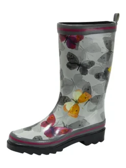 Gummistiefel in Grau