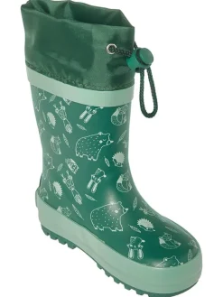 Gummistiefel in Grün