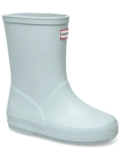 Gummistiefel in Hellblau