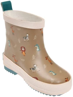 Gummistiefel in Hellbraun