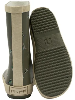 Gummistiefel in Khaki