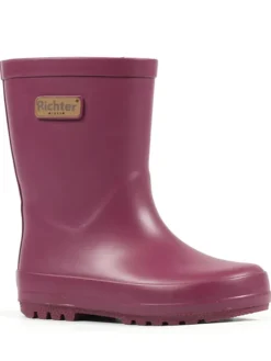 Gummistiefel in Lila