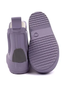 Gummistiefel in Lila