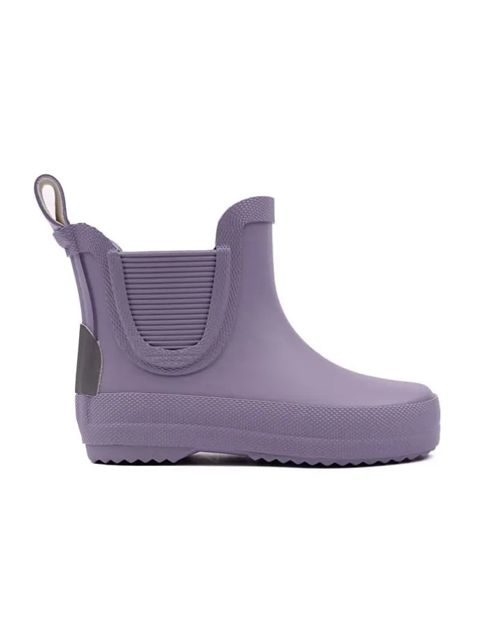 Gummistiefel in Lila