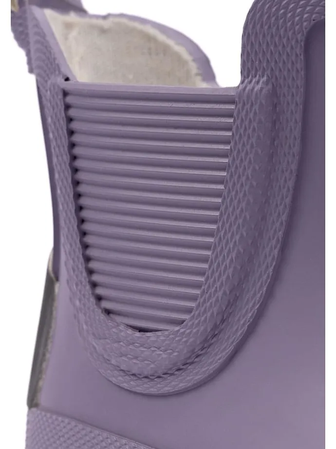 Gummistiefel in Lila