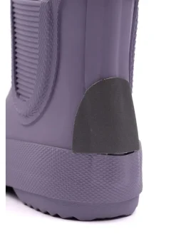 Gummistiefel in Lila