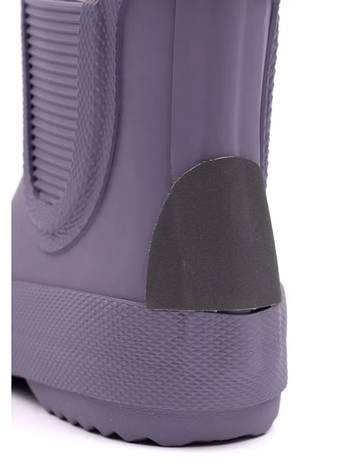 Gummistiefel in Lila