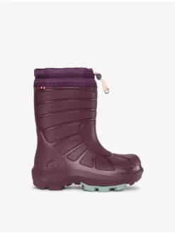 Gummistiefel in lila