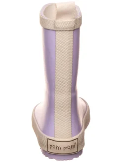 Gummistiefel in Lila