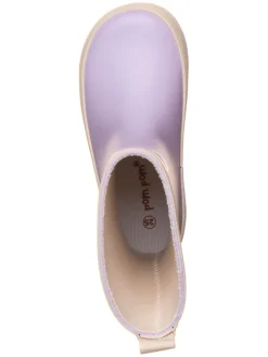 Gummistiefel in Lila