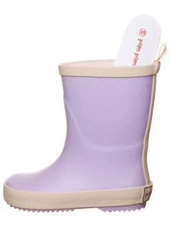 Gummistiefel in Lila