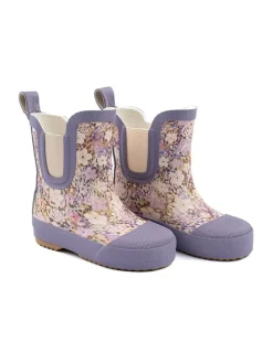 Gummistiefel in Lila