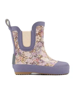 Gummistiefel in Lila