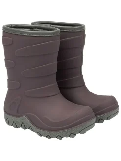 Gummistiefel in Lila