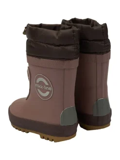 Gummistiefel in Mauve