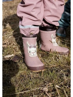 Gummistiefel in Mauve