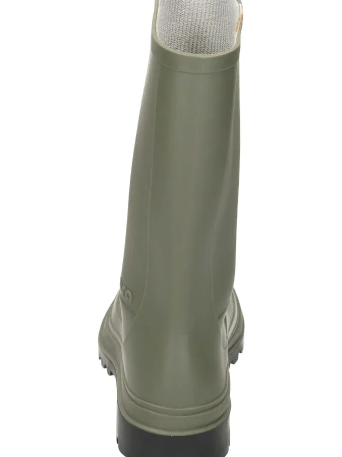 Gummistiefel in oliv