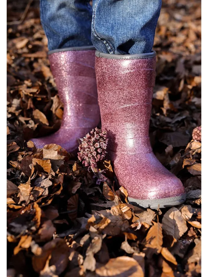 Gummistiefel in Rosa