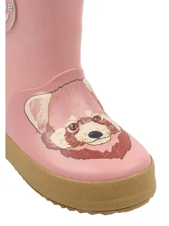 Gummistiefel in Rosa