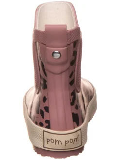 Gummistiefel in Rosa/ Schwarz