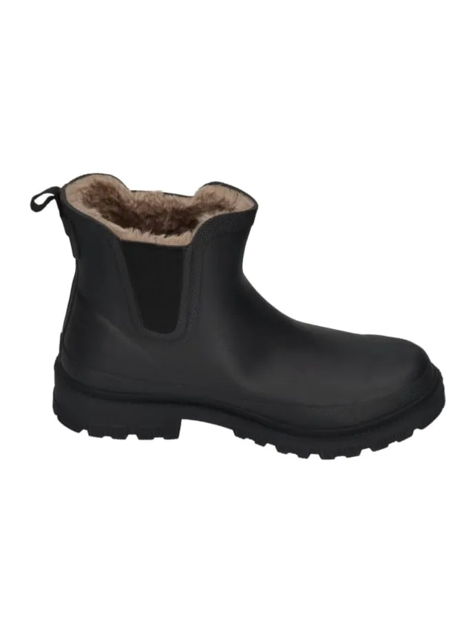 Gummistiefel LUA MATE COMBI FUR in schwarz